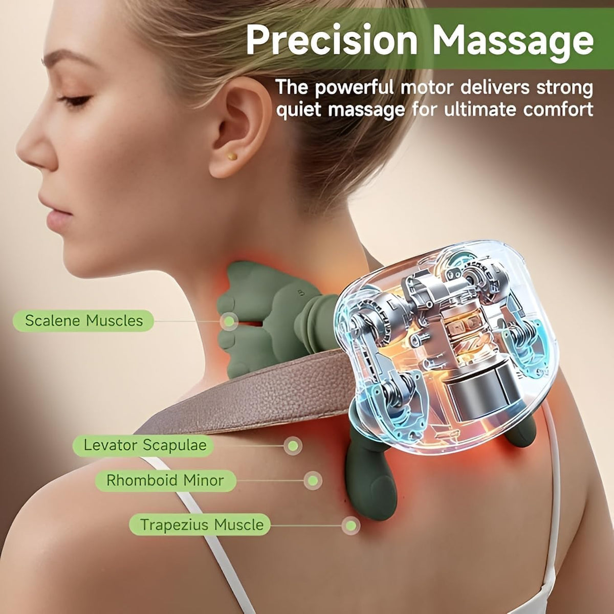 Wireless 3D Deep Tissue Thermal Massager