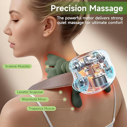 Wireless 3D Deep Tissue Thermal Massager